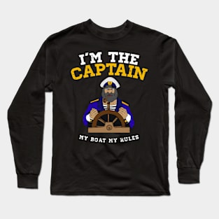 I'm the Captain Long Sleeve T-Shirt